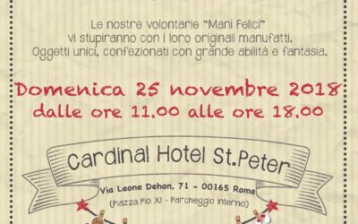 25 novembre: Peter Pan e il mercatino di Natale delle Mani Felici