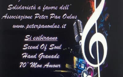 26 maggio a Velletri: settimo concerto di solidarietà per Peter Pan