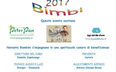 FORZA CANTATE BIMBI 2017