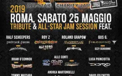 Metal For Kids 2019: il 25 maggio concerto per Peter Pan