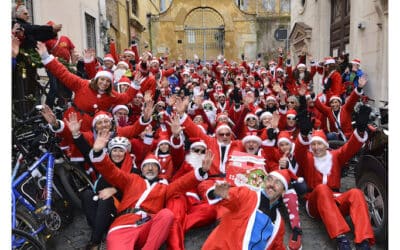 15 dicembre: torna la Pedalata dei Babbo Natale per Peter Pan