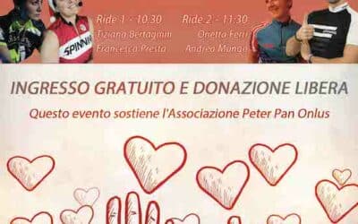 Ride di Beneficenza al Centro Sportivo Jolly: spinning a sostegno di Peter Pan