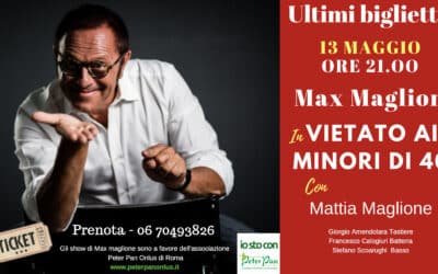 Festa della Mamma 2018 con Max Maglione al Teatro Golden