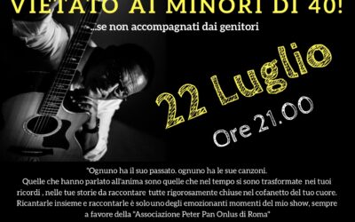 A Gaeta ritorna “Vietato ai minori di 40!” per Peter Pan