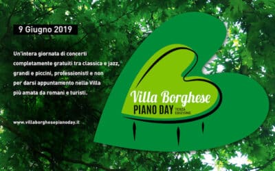 Piano Day 2019 a Villa Borghese: musica a Roma e sostegno di Peter Pan il 9 giugno